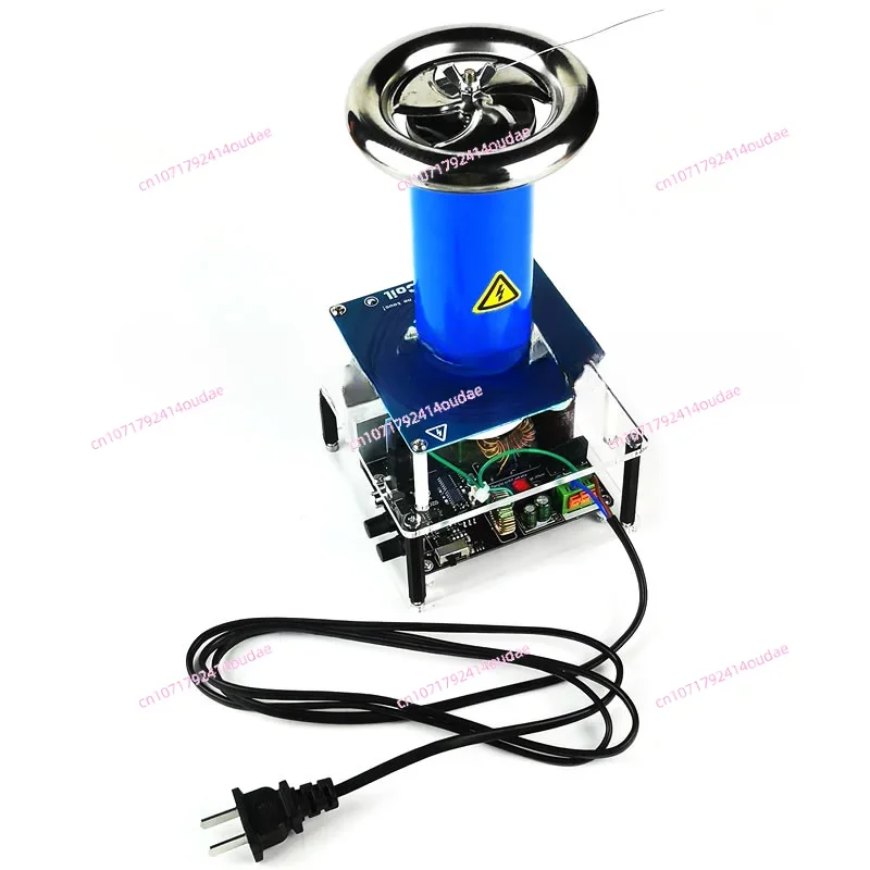 

Tesla Coil desktop-grade all-in-one solid state music Tesla coil finished product, artificial lightning, beautiful arc