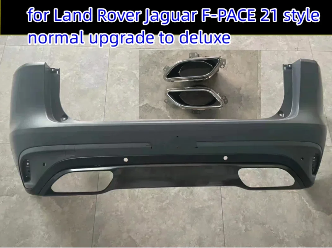 

Body Kit Rear Bumper Tail Throat Assembly for Land Rover Jaguar F-PACE Normal Style Upgrade to Deluxe Kit Car Accessories