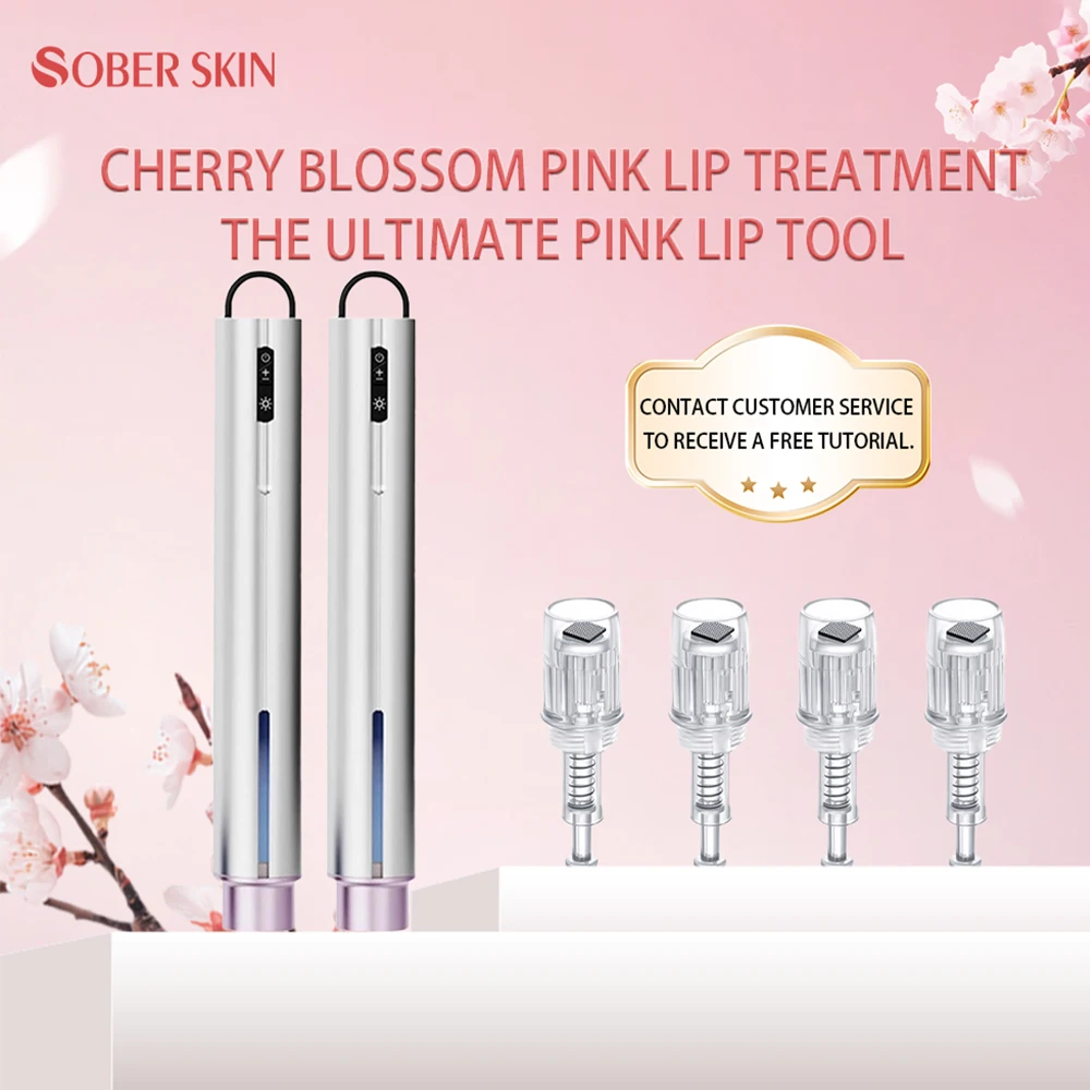 

SOBER SKIN Wireless Permanent Makeup Machine Tattoos Machine Permanent Makeup Lips Machine For Lips Artist Remove Dark Lips