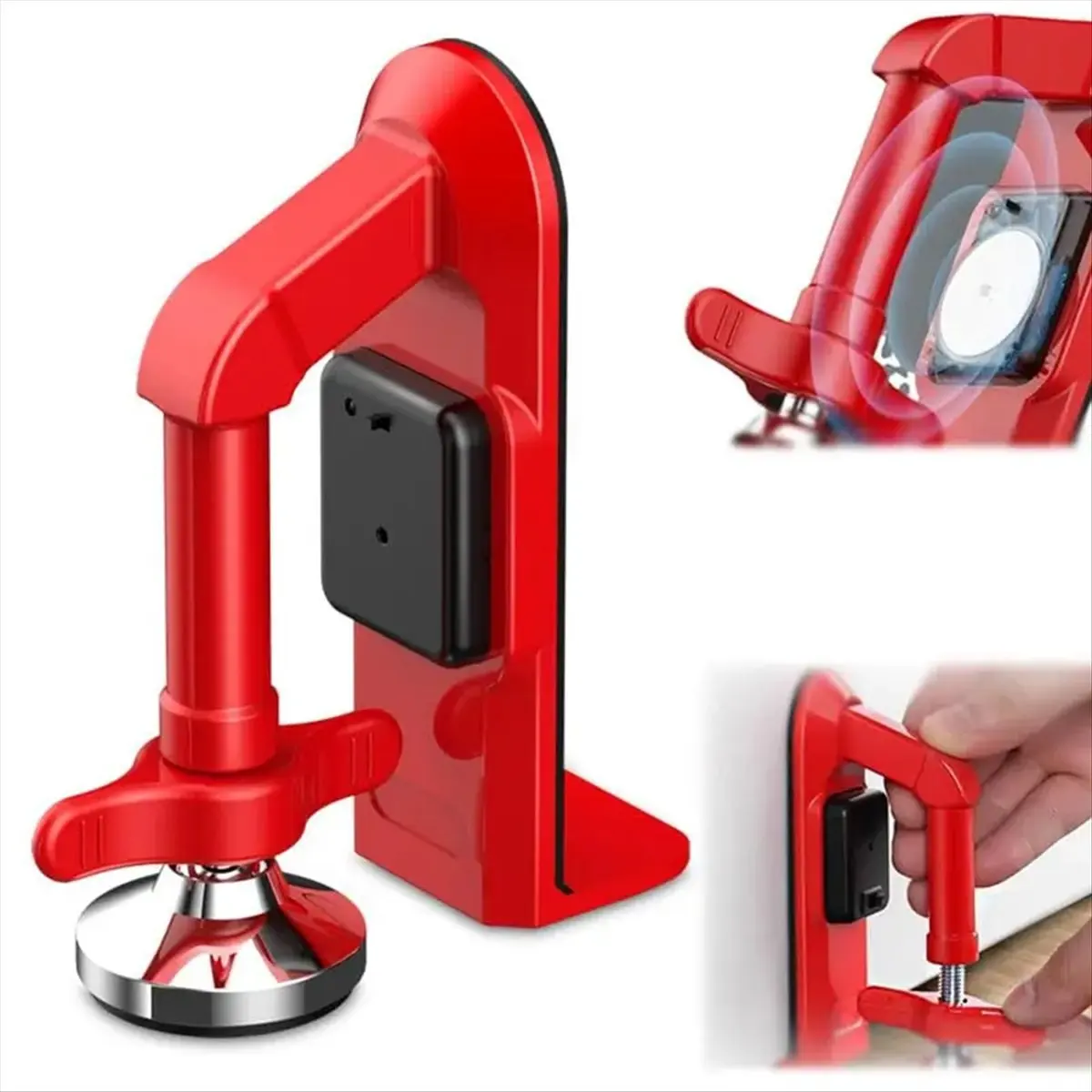 Punctual- Portable Alarm Door Stopper Portable Door Lock Travel Anti Theft Door Blocker Door Stoppers Security Alarm Wedge