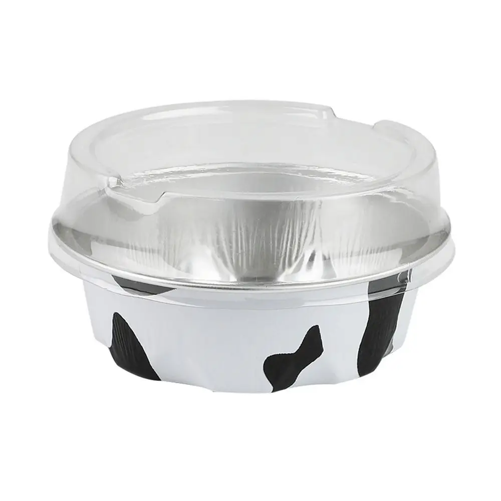 Fryer Reusable Mini Snack Containers Tray Tinfoil Cups Pudding Cake Mold Dessert Cups Aluminum Foil Tin Cup Muffin Cupcake Cups view 5