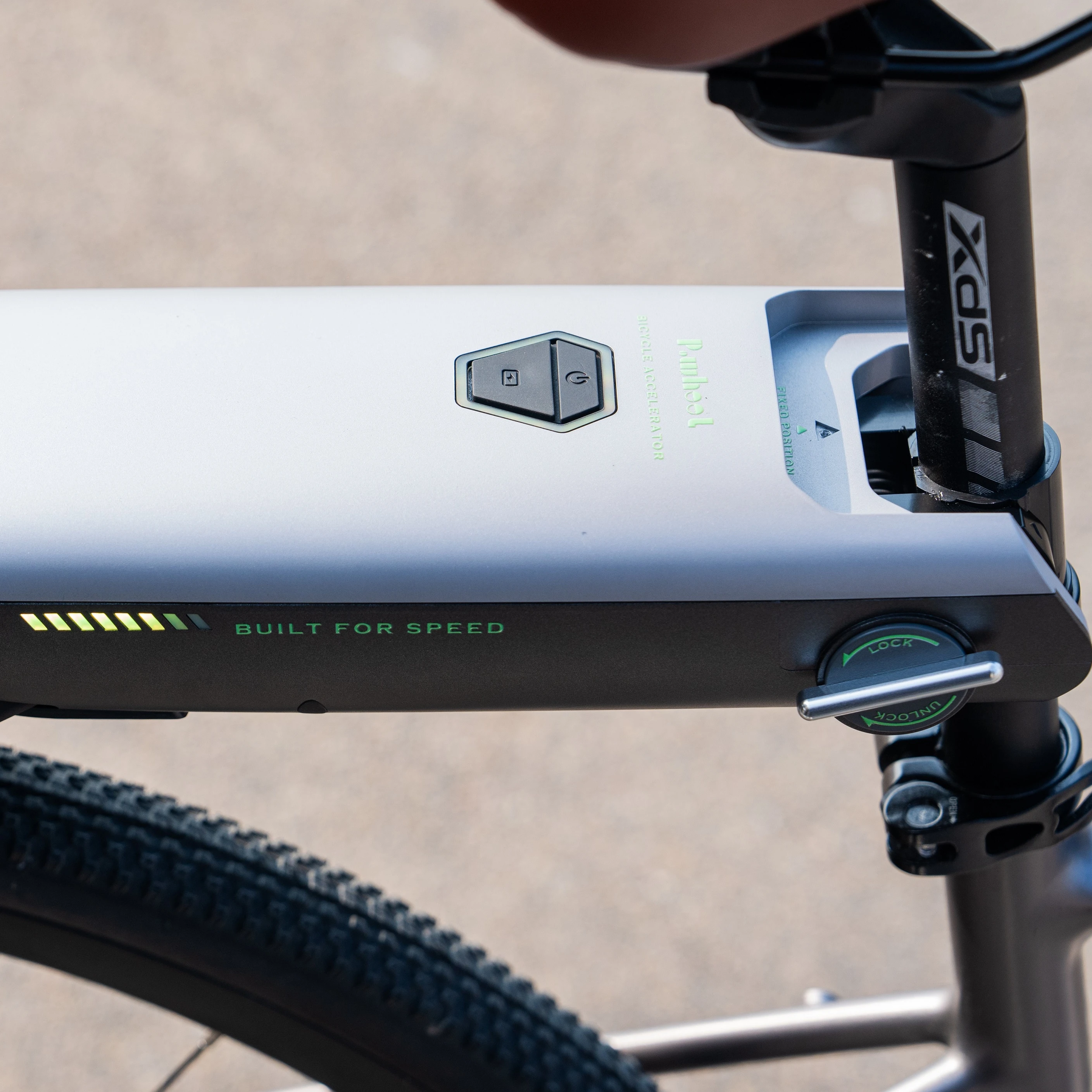 PW01S 200W Motor 18V 10Ah Lithium Battery Bike Electric Booster Max Speed 25km/h Outdoor Cycling Labor-saving Tools 50km Range