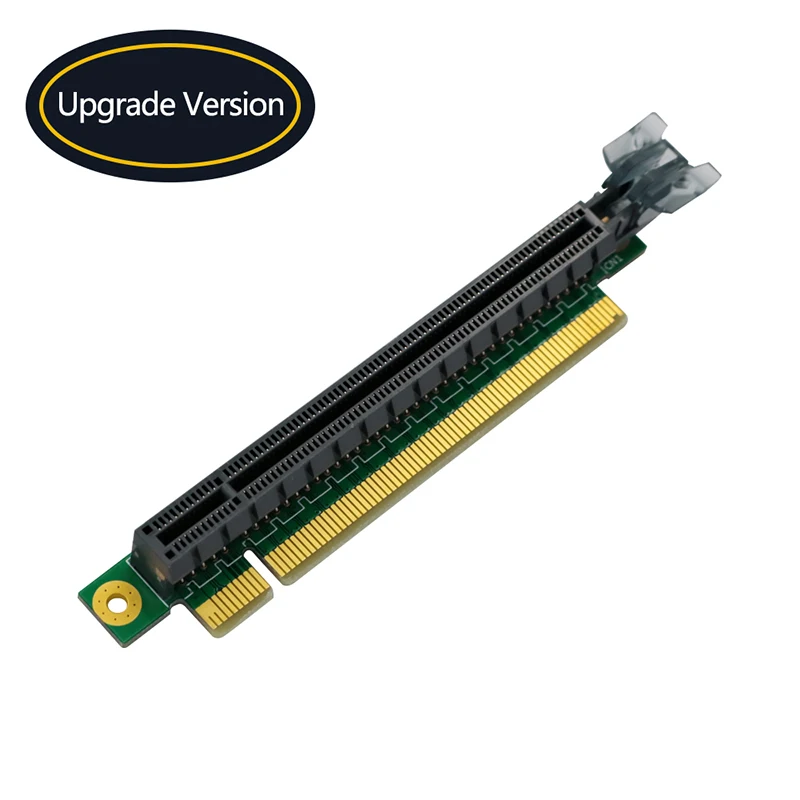 Adapter do kart rozszerzających PCIE 16X PCI Express 3.0 PCI-e na PCI-e 16X konwerter Slot 90 stopni dla obudowy serwera 1U 2U