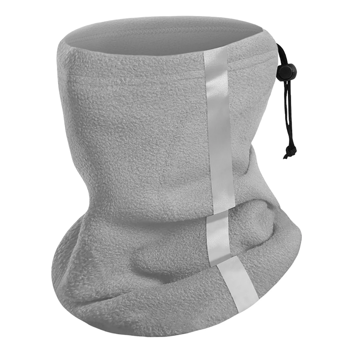 Winter Reflective Neck Warmer Multi Scarf Hat Autumn Winter Neckerchief Man Skiing Neck Cover Warm Mask Polar Fleece Cycling Cap view 4