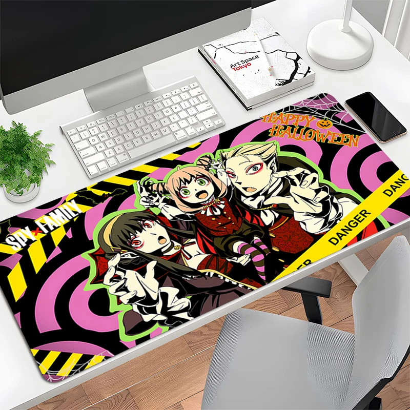 S-SPY×FAMILYs Mouse Pad Gaming Laptops Keyboard Mat Deskmat Pc Accessories Desk Protector Anime Gamer carpet big Mousepads XXXL