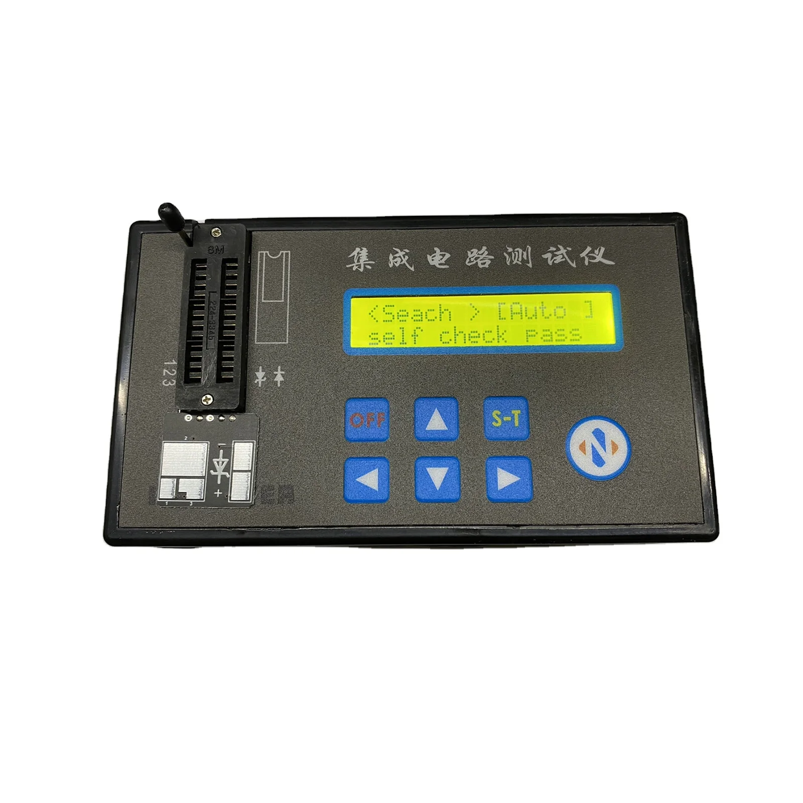 Integrated Circuit Tester Digital IC Tester for Logic Chip Optocoupler Diode Transistor Op Amp