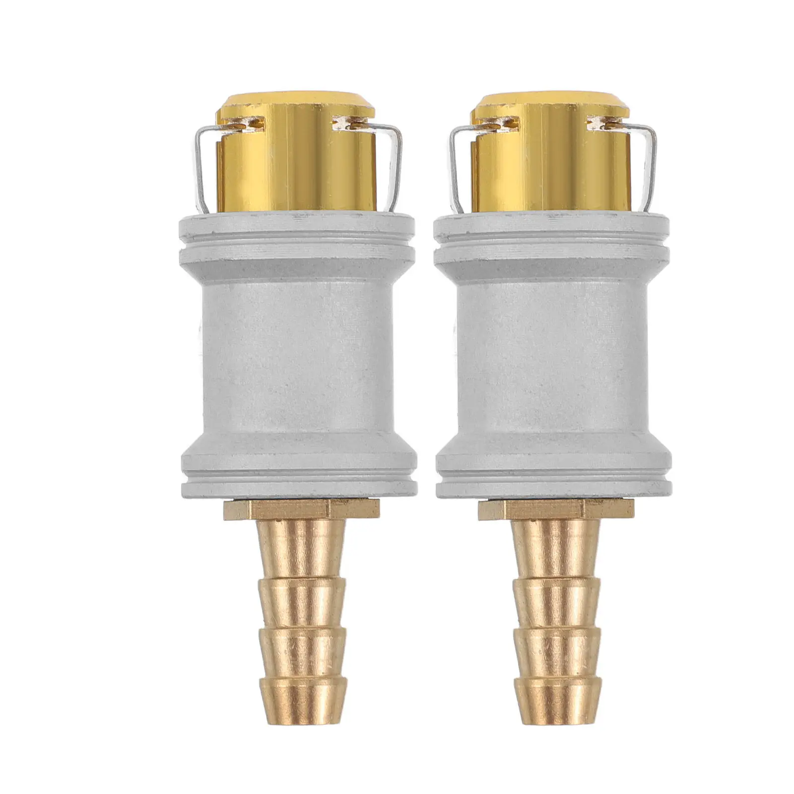 2Pcs Self-Locking Tire Inflator Air Chuck Adapter Nozzle Leakproof Tire Valve Attachment for Car Truck Bike