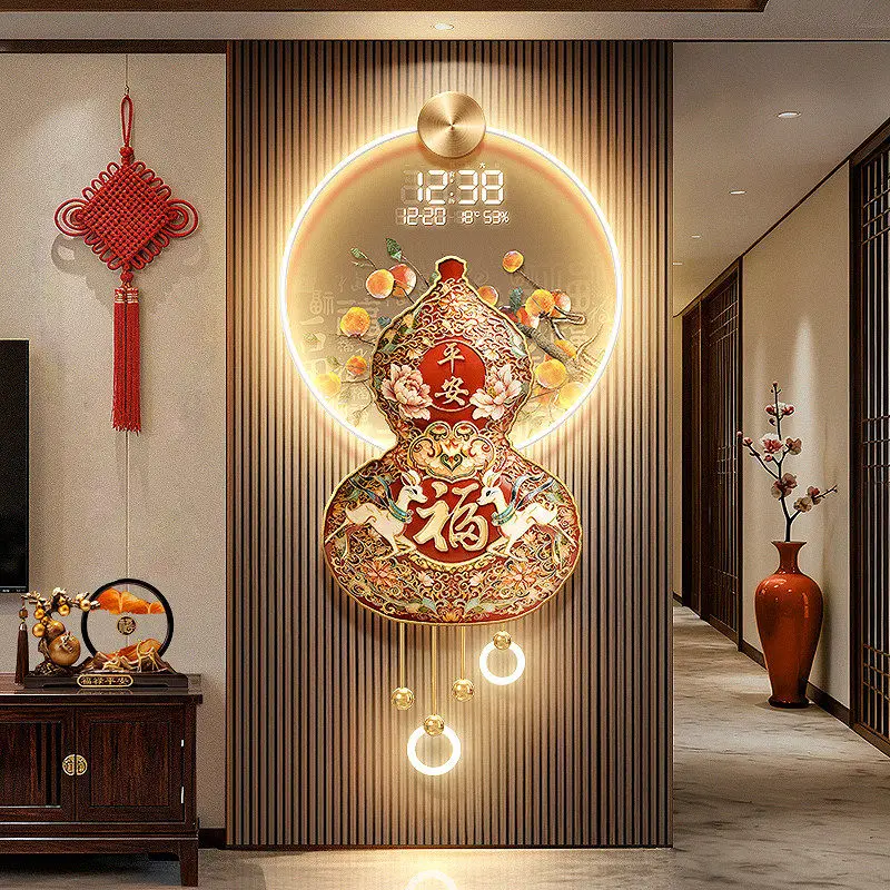 

Art Mural Living Room Clock Wall Luxury Creative Fashion Design Clock Wall Restaurant Big Size Relogio De Parede Home Decor