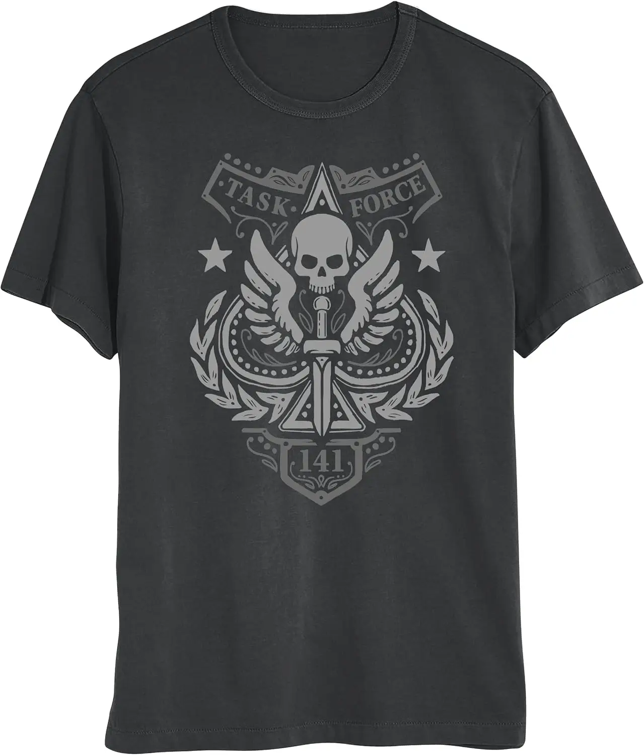 Call of Duty Modern Warfare 2 Classic Task Force 141 Logo Mens and Womens Short Sleeve T-Shirt