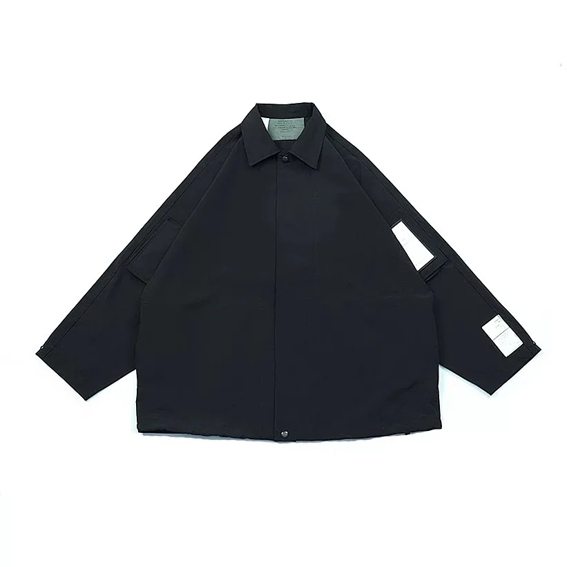 NHoolywood Japanese Outdoor Functional Style Spring Jacket Men's Trendy Loose Casual Submachine Coat