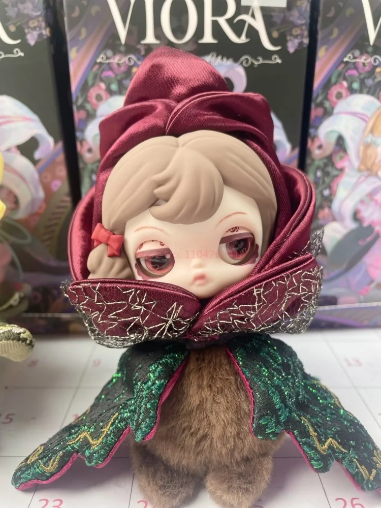 

Viora No Waiting For Flower Season Series Blind Box Vinyl Viora Mystery Box Plush Bag Charm Surprise Bag Doll Pendent Toy Gift