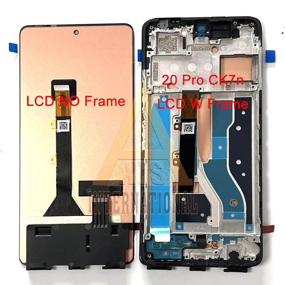 Originale 6.67 \'\'per Infinix Tecno Camon 20 Premier CK9n 20 Pro 4G 5G CK7n CK8n LCD Screen Frame Touch per Camon 20 CK6n Display