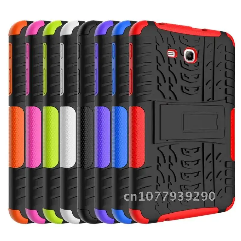 

Case for Samsung tab 3 Lite T110 case SM-T113 T111 T110 TPU+PC Stand Armore Cover for Samsung galaxy Tab 3 V SM-T116 coque