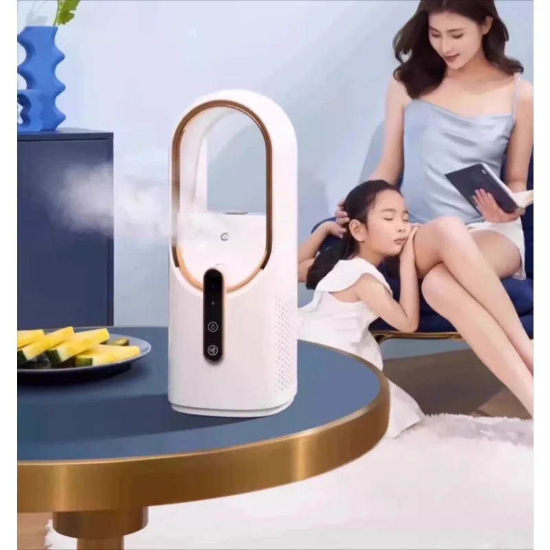 

Fan refrigeration small air conditioner desktop office silent station cooling humidification spray bed bedroom home dormitory mi