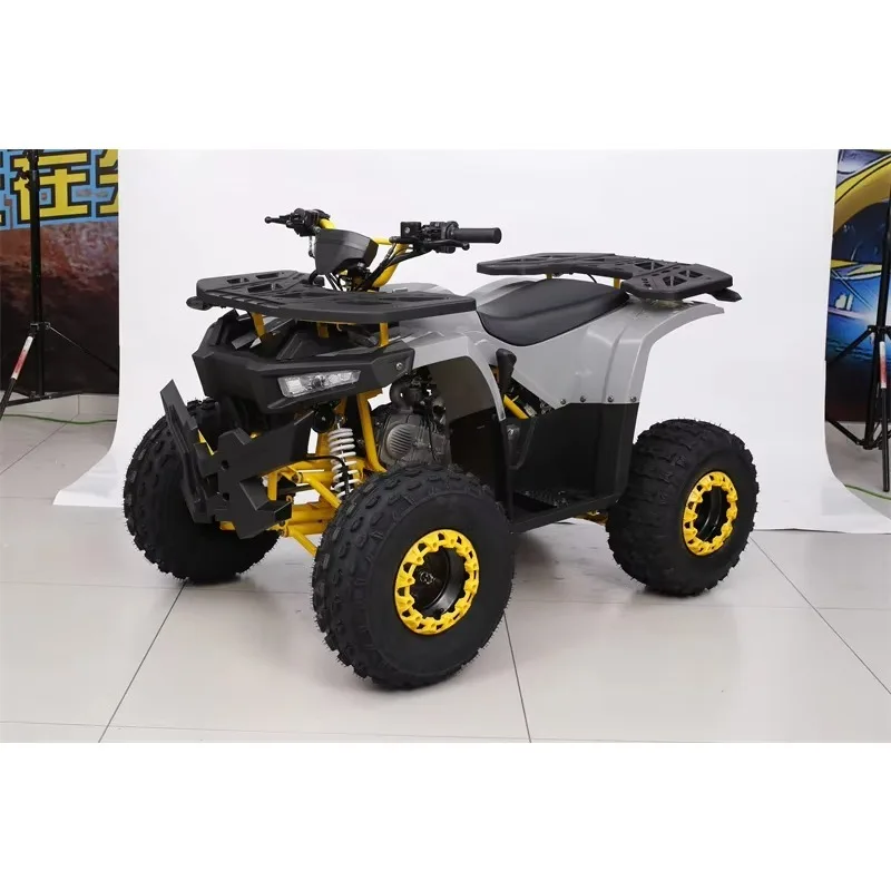 125CC Fuel ATV 2WD Hydraulic Disc Brake Beach Sand All Terrain Vehicle With LED Headlight
