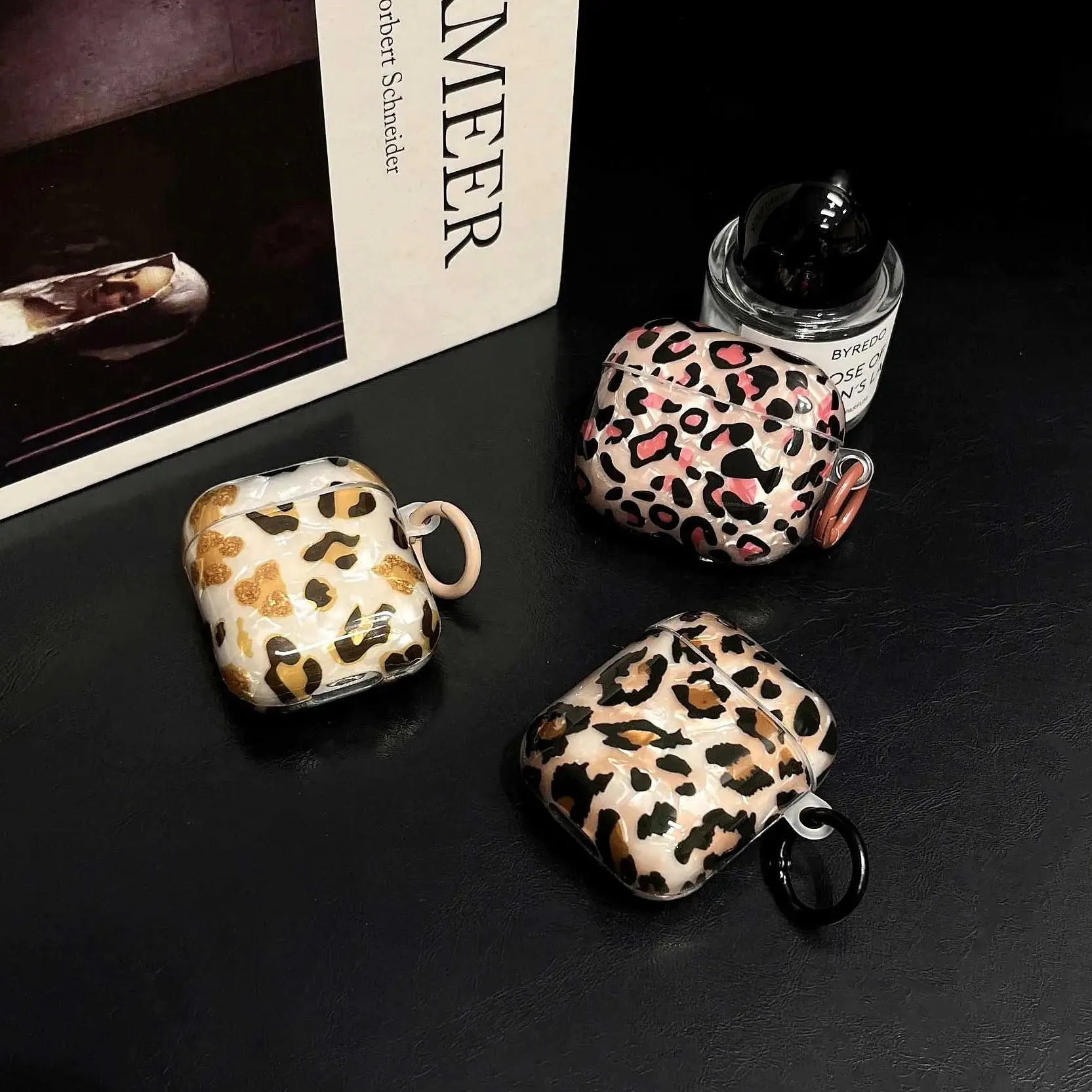 애플 에어팟 1, 2 프로, 2nd 프로, 3 무선 이어폰 케이스, 충전 박스, 보호대 커버, 가을 겨울 표범, 3 가지 색상