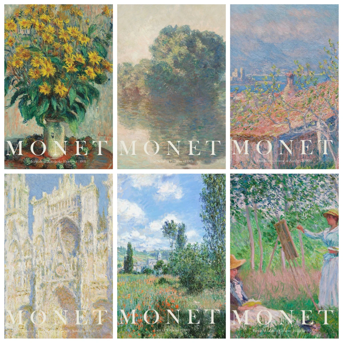 

Пазл для взрослых 1000 деталей: Клод Моне, знаменитый художник. Бумажный пазл-картина для развития мышления.