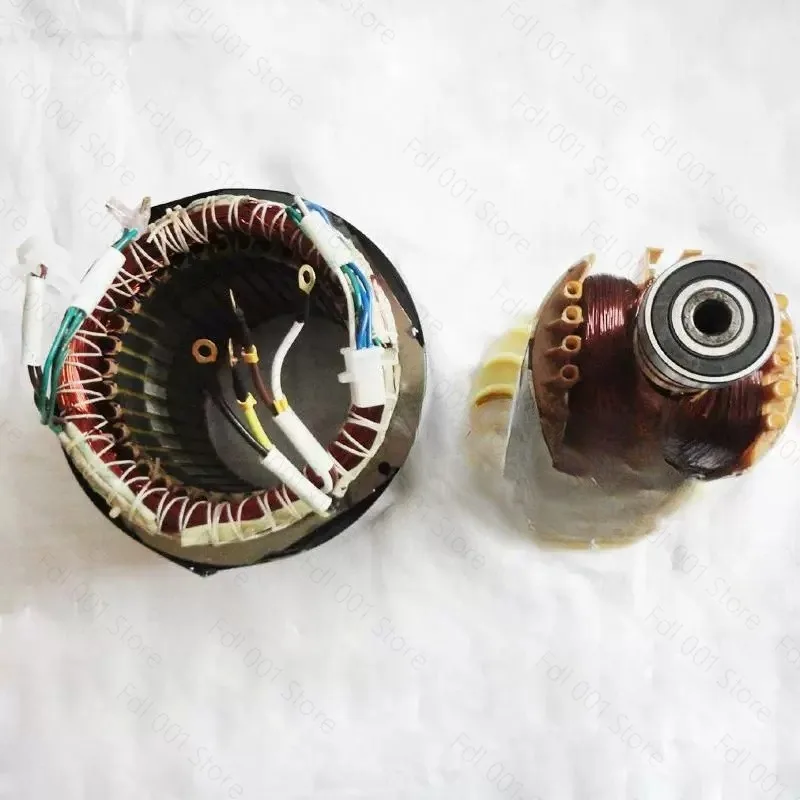 190F generator parts 5-6.5/7.5KW three-phase motor assembly 8-kilowatt rotor spindle/stator