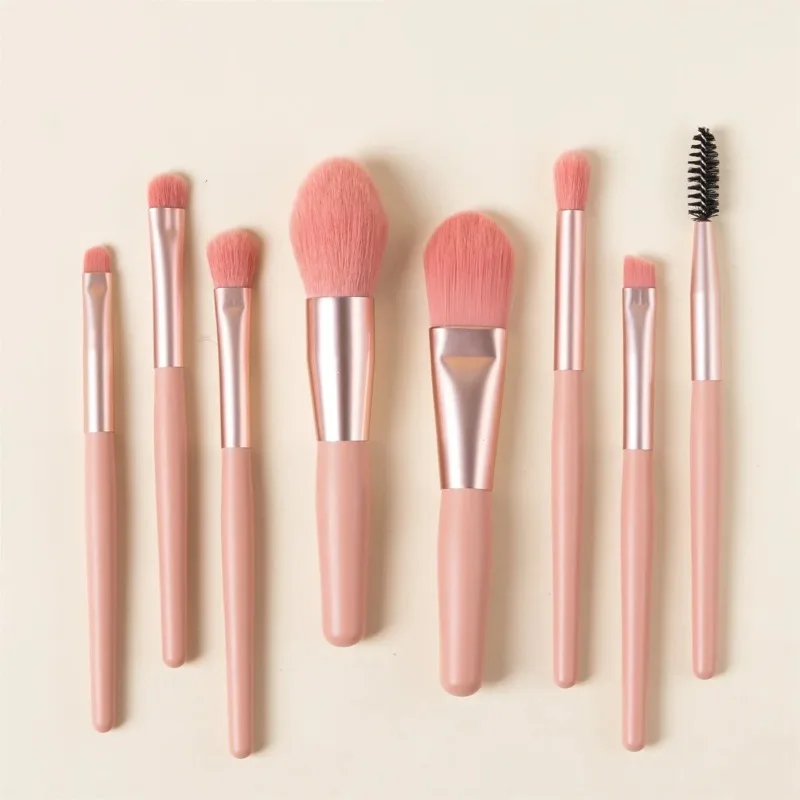 8Pcs Soft Fluffy Makeup Brushes Set Kabuki Blending Foundation Blush Powder Eyeshadow Beauty Tools for Cosmetics