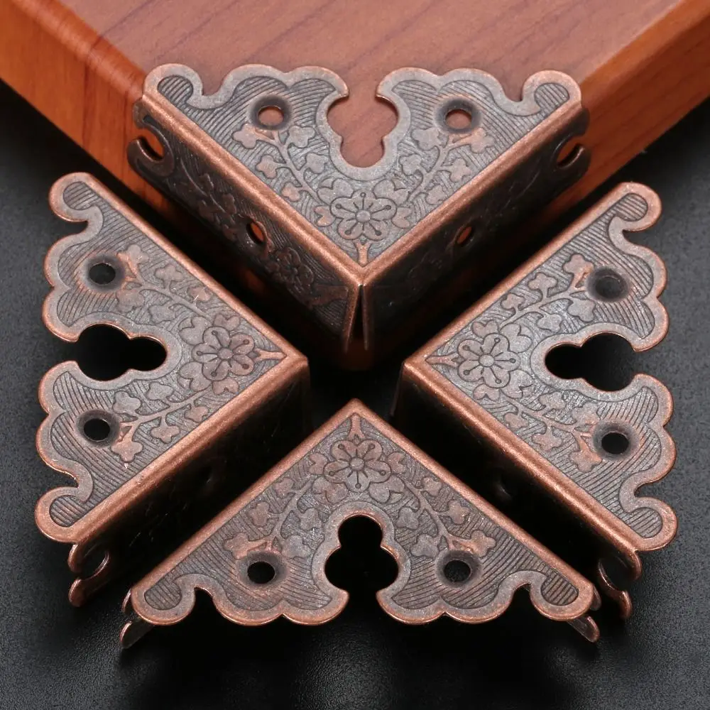 Protector Furniture Decorative Table Corner Triangle Corner Antique Corner Furniture Protector Wooden Box Corner Protector