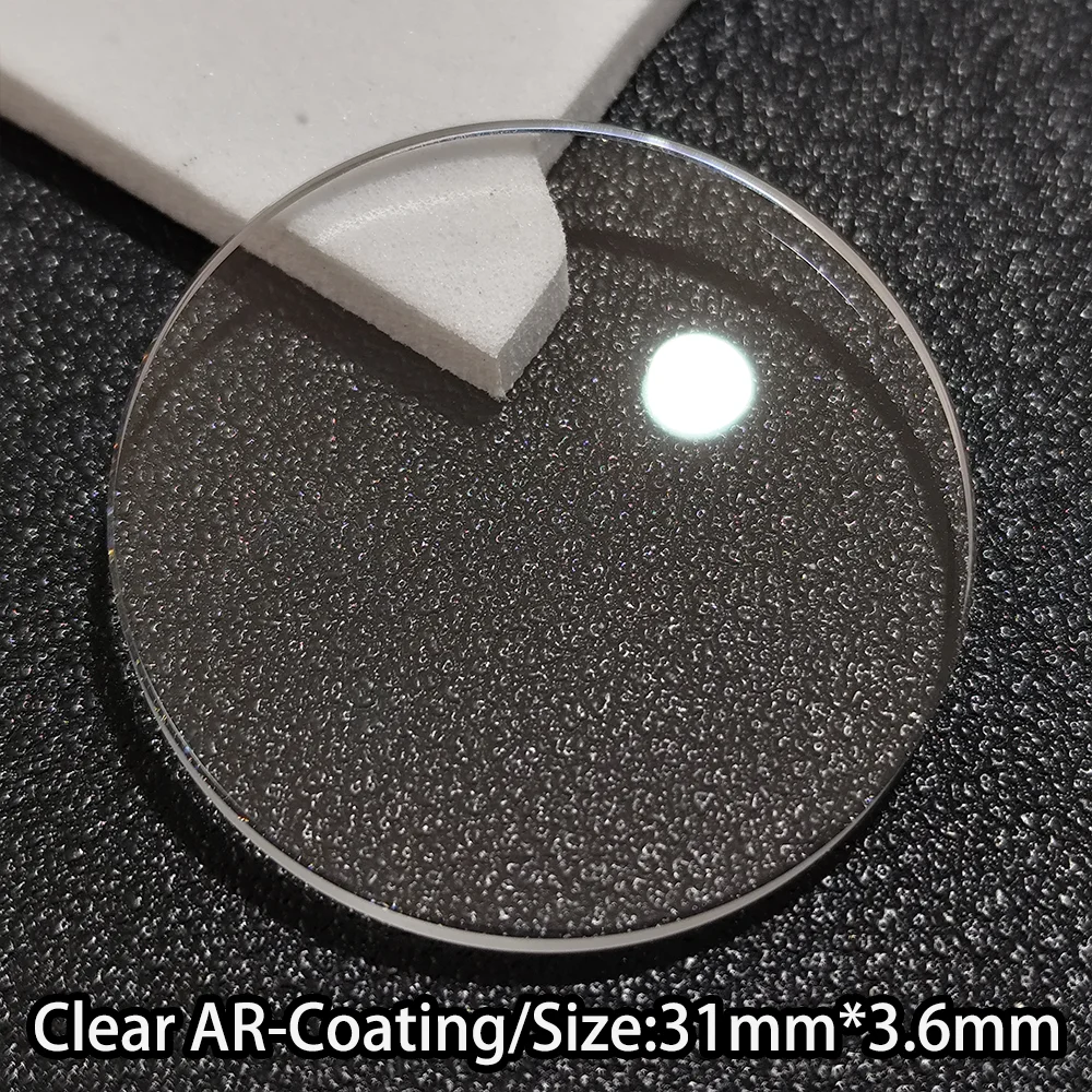 Watch Glass Blue Red Clear AR-Coating Sapphire Glass Watch Accessories Replacement Glasss Men’s Watches Crystal Parts Lenses