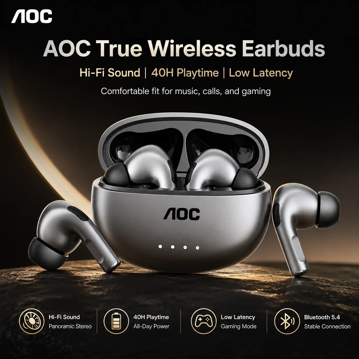 Choice LP5 Pro Bluetooth Earphone Sports TWS Wireless Pro 6 Headphone Low Latency Gaming Headset Music Earbuds with Mic Business — product photo 1 of 1