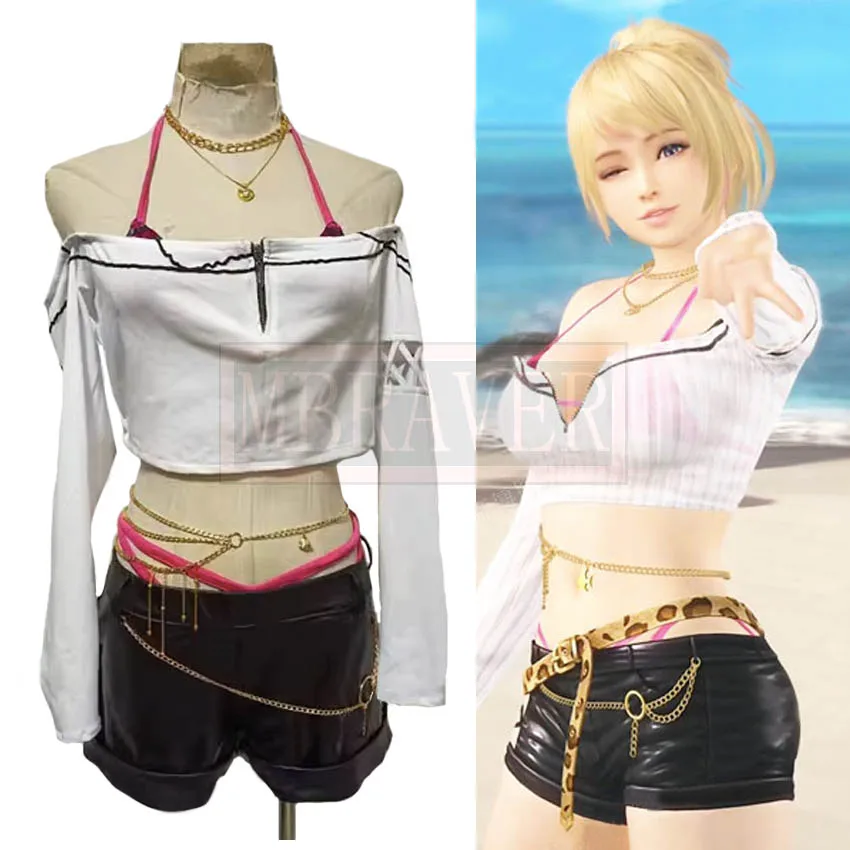 

Dead Or Alive Xtreme Venus Vacation Yukino Sexy Swimsuit Beach Suit Bikini Cosplay Costume Halloween Custom Made