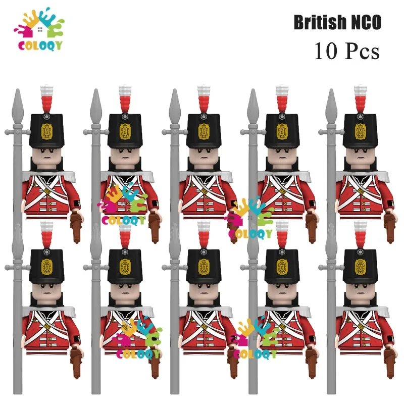 Kinderspielzeug 22/10 Stück Napoleonische Kriege Militär General Soldat Bausteine Imperial Navy Figuren Spielzeug für Kinder Geburtstagsgeschenke