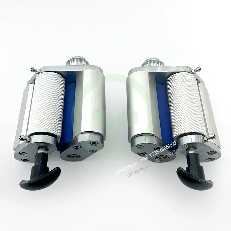 1pcs Labeling Machine Traction Roller Standard Parts Discharge Rack Waste Paper Roller PU Rubber Diamond Traction Accessories