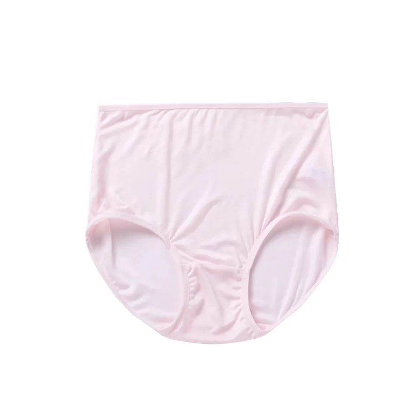 Bragas de talla grande, ropa interior de seda Mulberry Para Mujer, lencería Sexy fina y transpirable de verano, Tangas Para Mujer, Calzones Para Mujer AX030