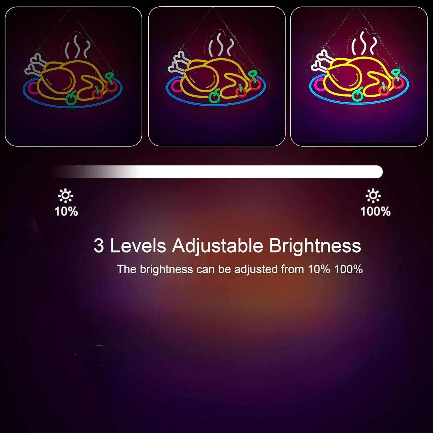 Turkey Neon Sign USB Powered LED Neon Light for Turkey Coffee Shop Turkey Restaurants Stores Bar Man Cave Beer Bar Wall Decor