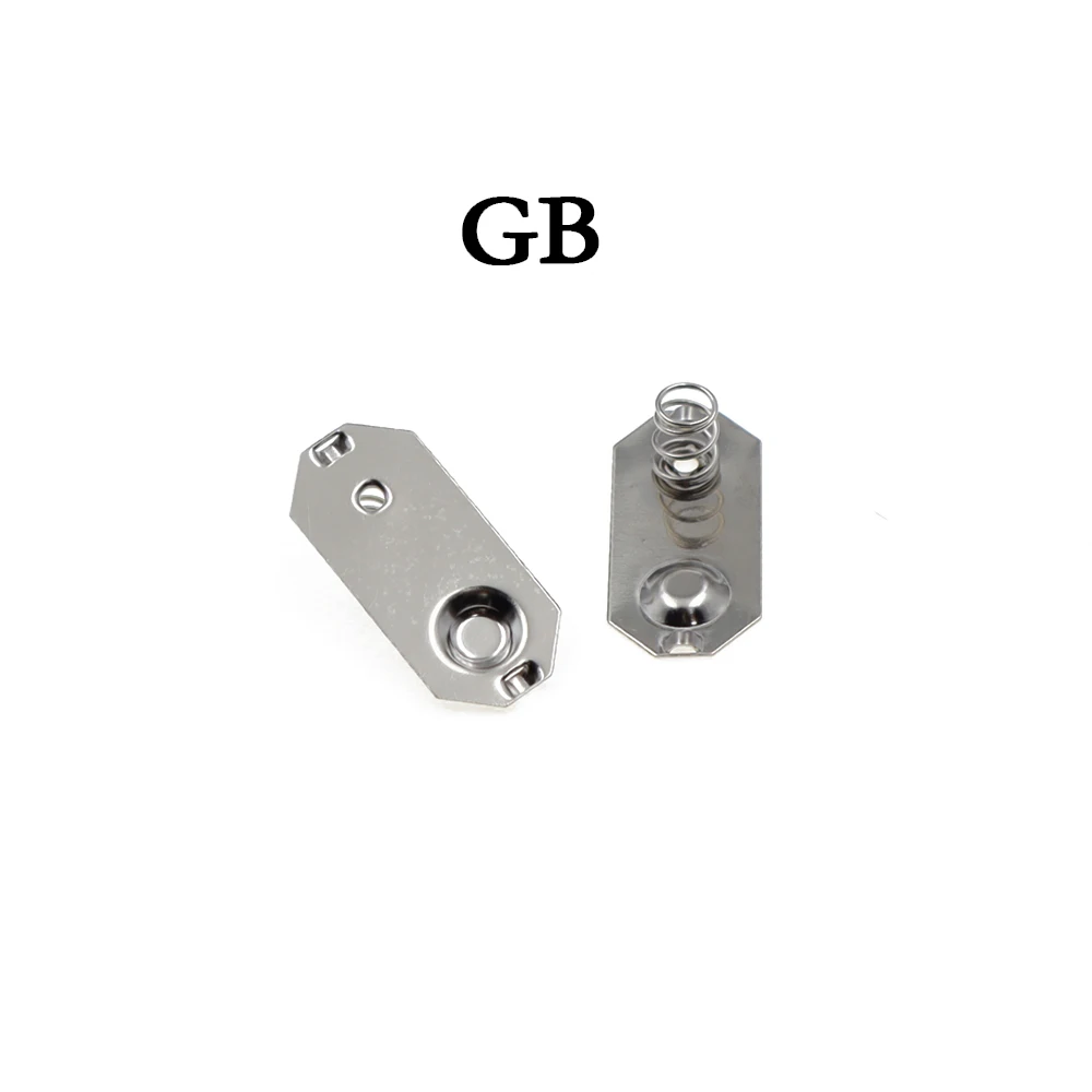 Set Battery Spring Contact Terminals Replacement Repair Parts For GB GBA GBC GBP Game Console