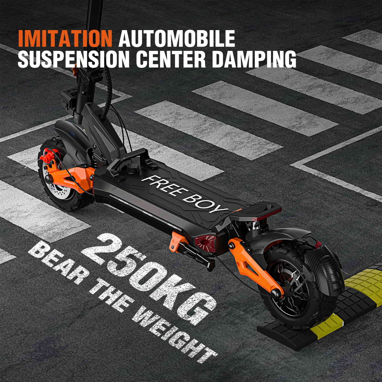 Электрический самокат с двойным двигателем для взрослых, 6000 Вт, дальность действия 55 миль, 11 дюймов, внедорожные шины, быстрый электрический самокат