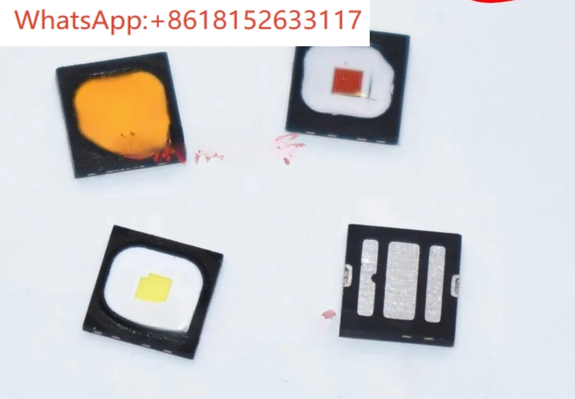 30 قطعة مصدر ضوء السيارة LED عالي الطاقة 5 وات 3535 أبيض أحمر أصفر 3838 #1