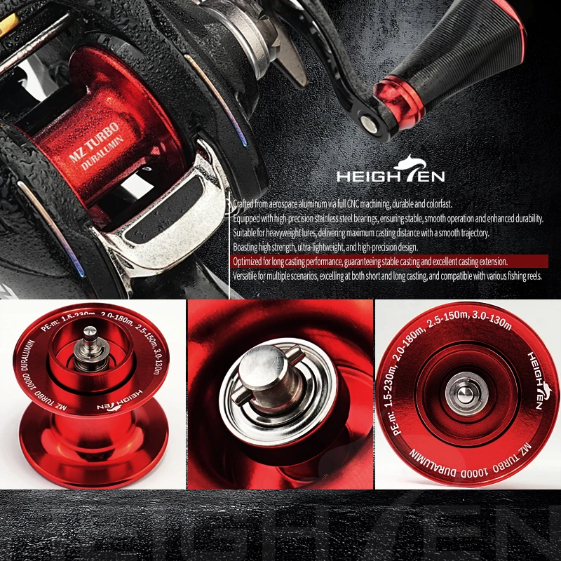 ไฮทีน ทูสเตจ เอ็มแซด เทอร์โบ แ - Reel Spare Spool บทวิจารณ์และราคา