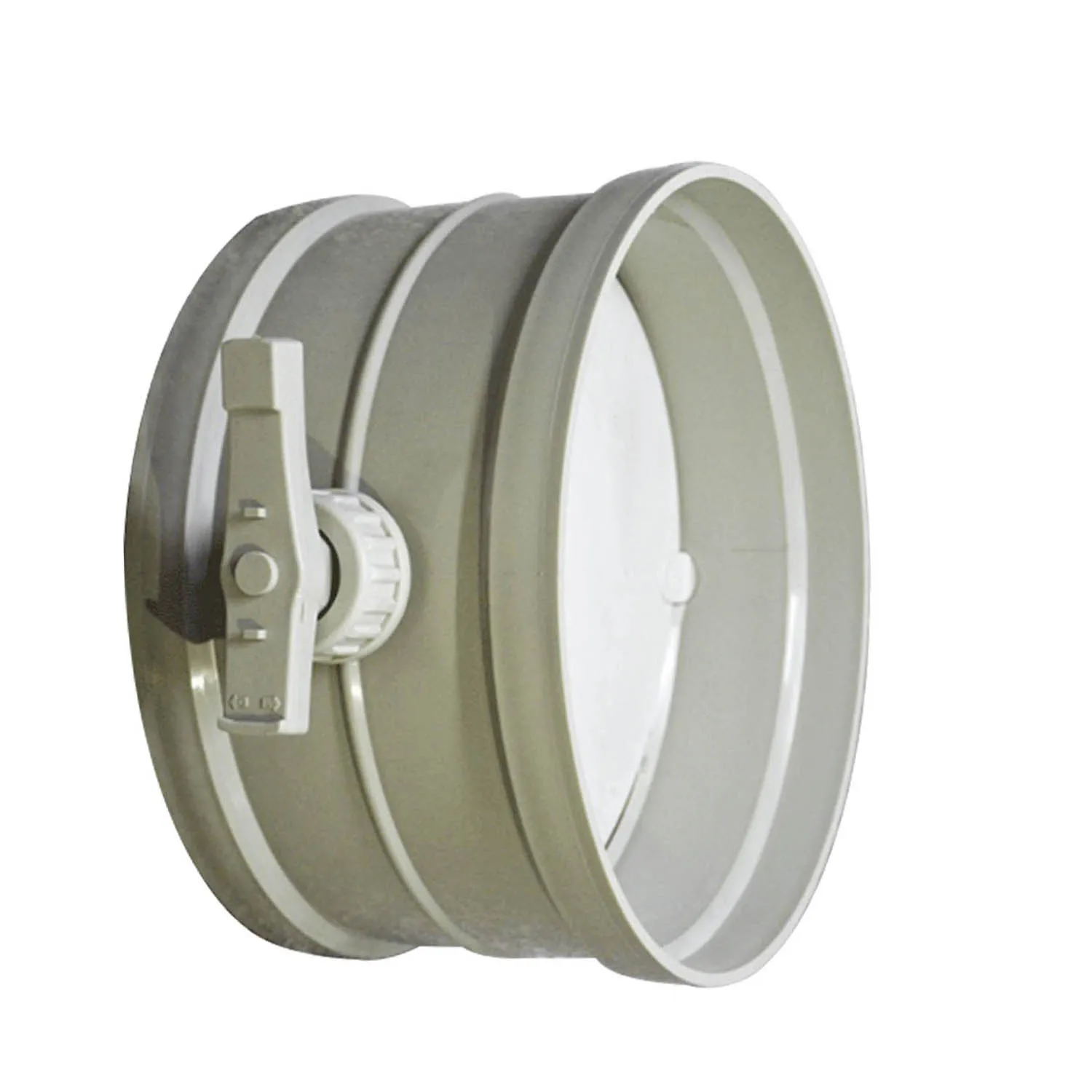ABS Plastic Air Duct Damper Valve 50/75/110/160/200mm HVAC Air Volume Regulating Vent Pipe Valve