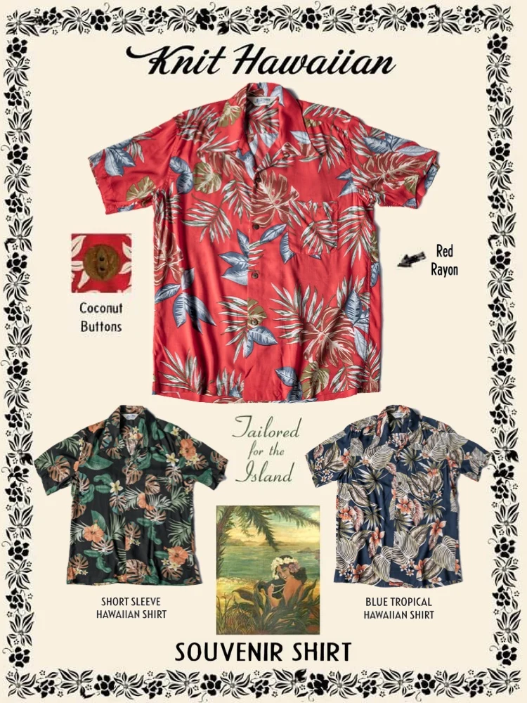 

Non Stock Cuban Collar Hawaii Print Short Sleeve Casual Shirt American Retro Summer Vacation Loose Fit Men's Fashion