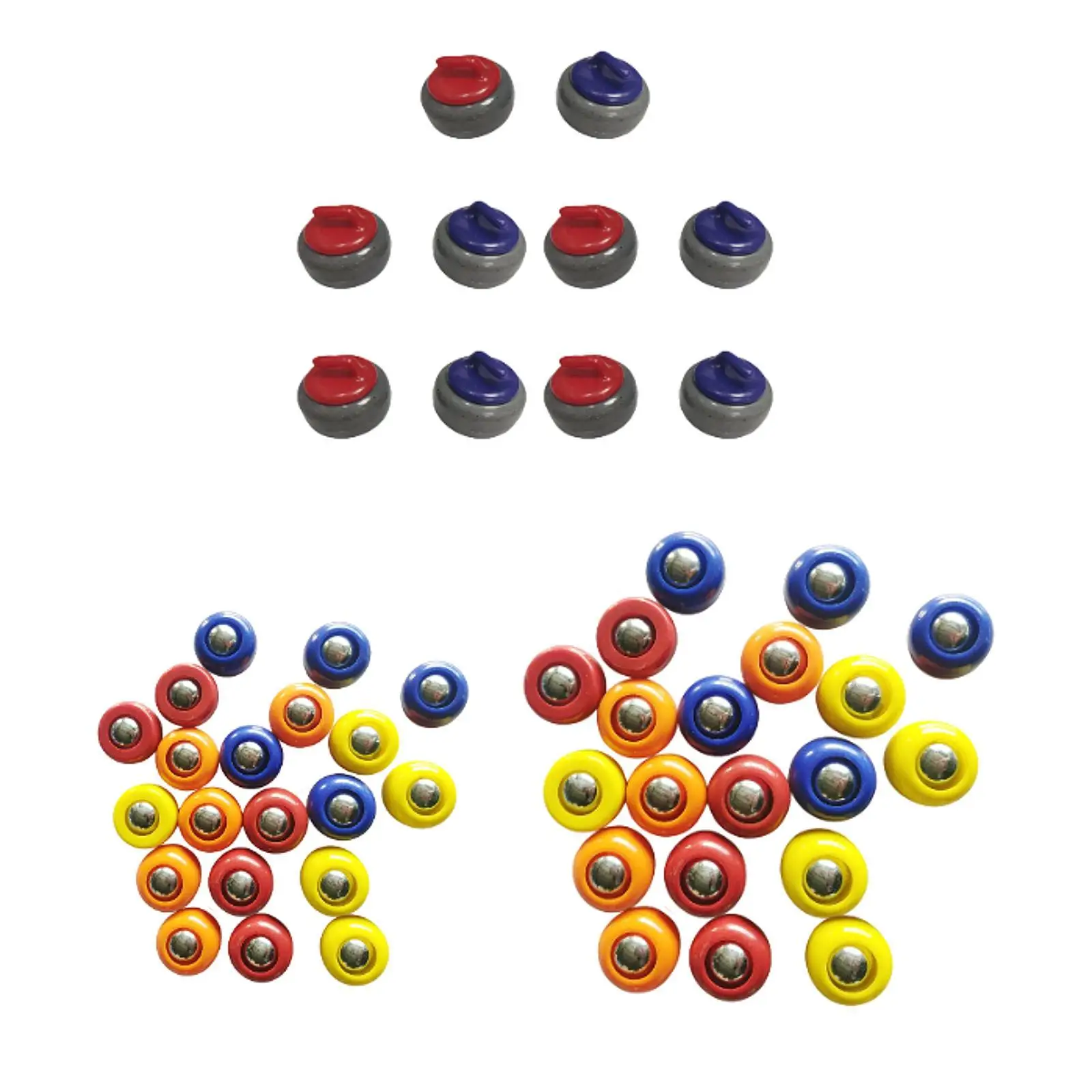 

Shuffleboard Pucks Equipment Tabletop Game Pucks for Games Family Home