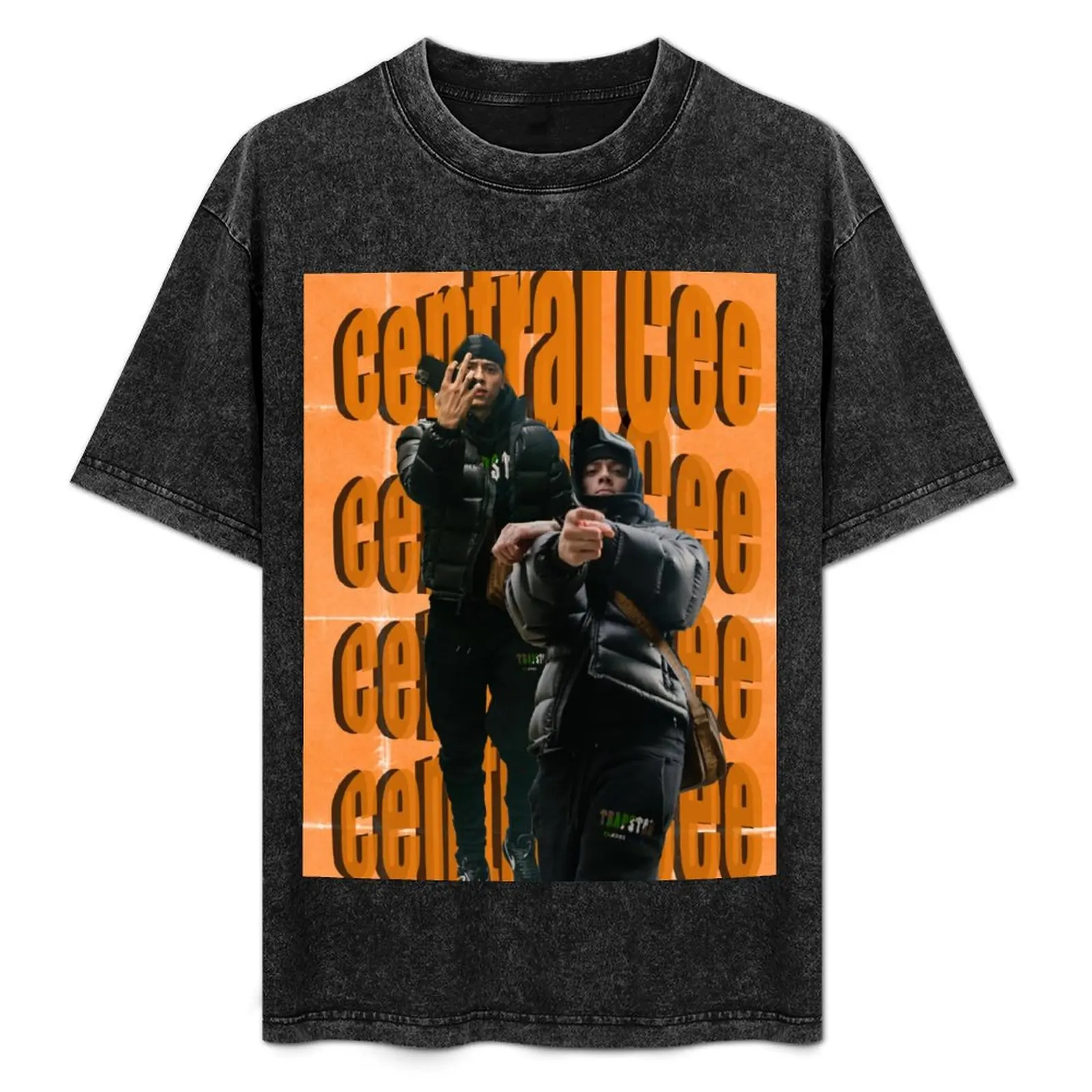 

Central Cee orange graphic T-Shirt Casual Everyday Wear T-Shirt