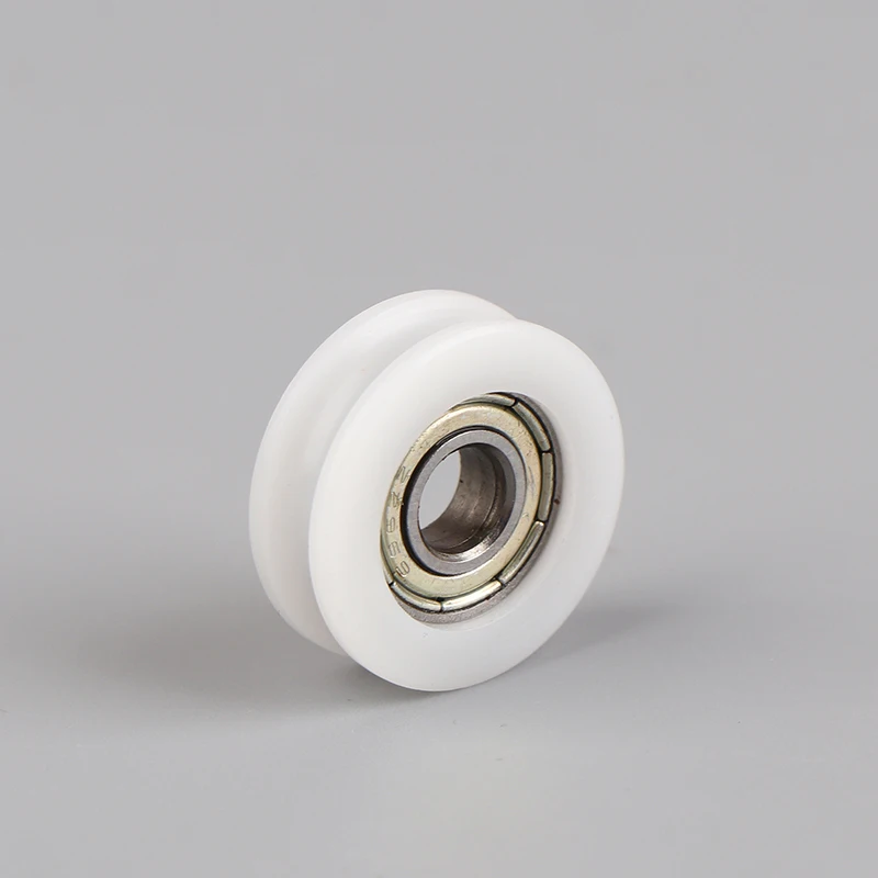 

New Moving Door And Window Slide Wheel 626 Bearing Pulley 6*22*7MM Planar Wheel U-shaped Groove Nylon Pad Injection Material