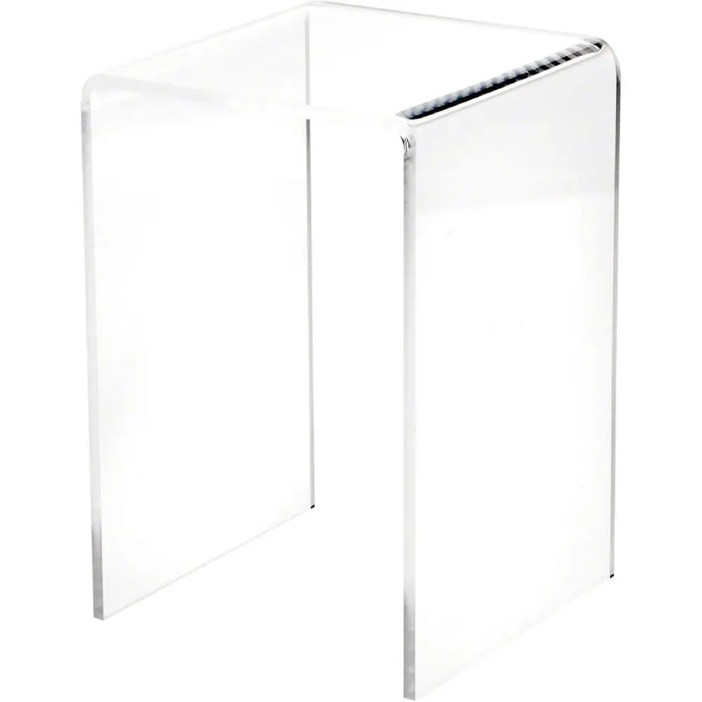

Acrylic Square Display Stand, 7.5 High x 5 Wide x 5 Deep, 3/16 Thick, 6-Pack