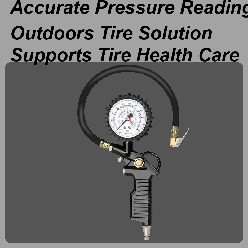 

Манометр для шин, манометр для измерения давления в шинах, автоматический сверхмощный портативный компрессор, аксессуар-адаптер, насадка для велосипеда на колесах, квадроцикла