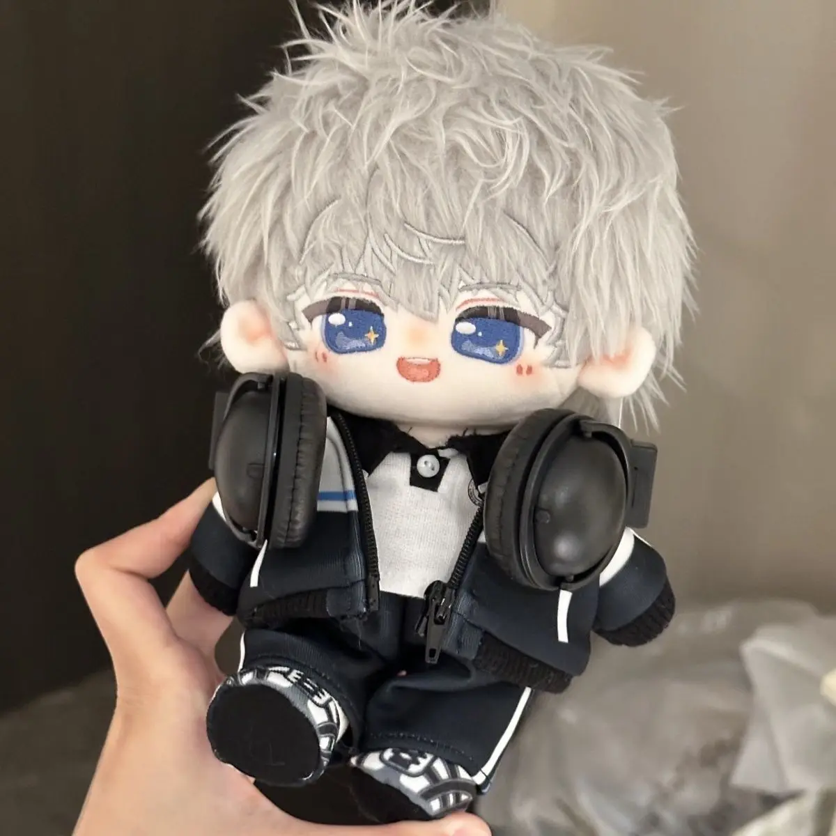 20cm Puppen-Schuluniform-Set Japanisches Kawaii Baumwoll-Plüschpuppen-Outfit Zurück zur Schule Ersatzkleidung – Detail 3