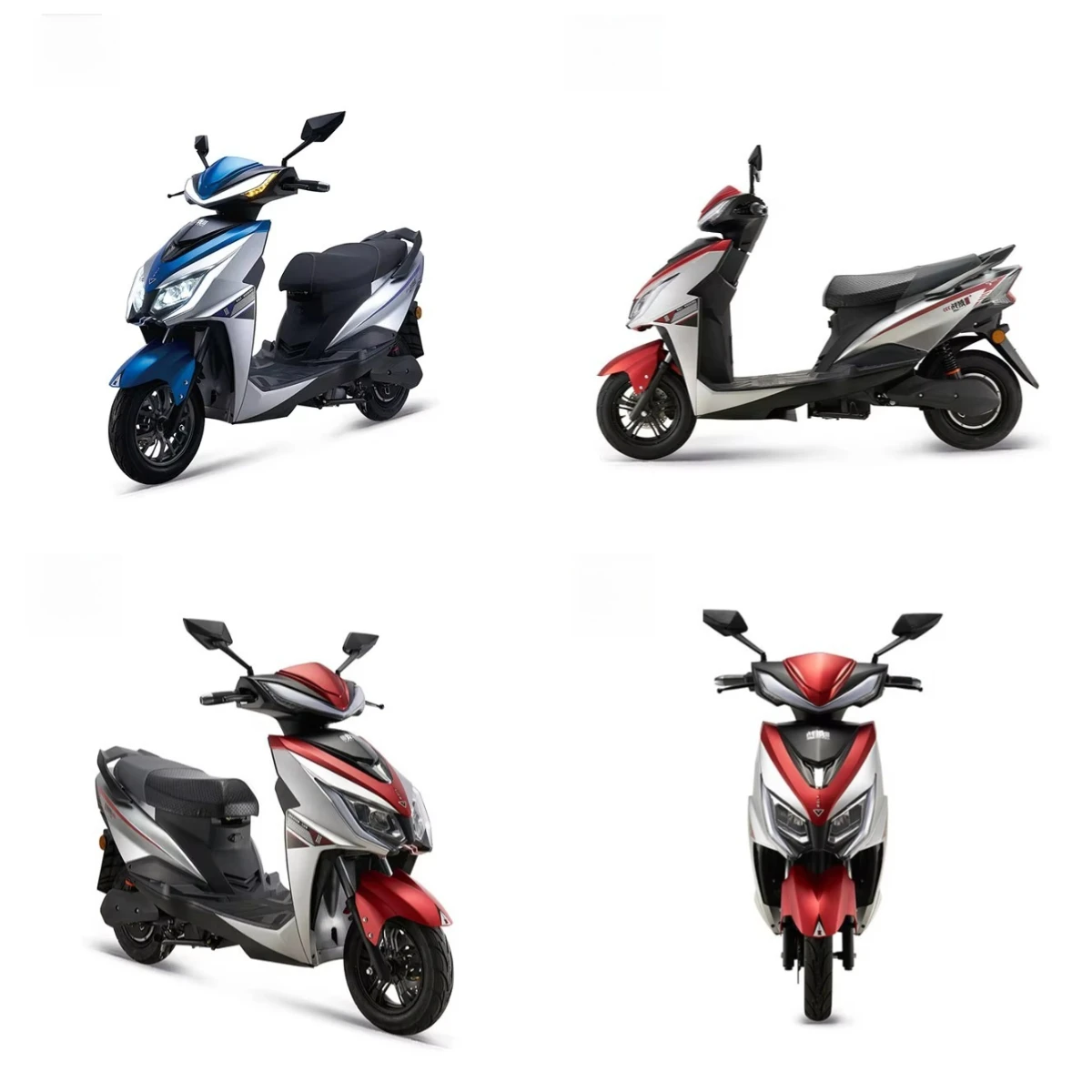 

STLF Electric Scooter 800W 1500W 2000W Motor 60V 72V Battery with Pedal Electric Moped Motorcycle for Sale