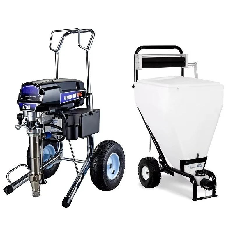 R750 Mark X Airless Putty Painting Machine 9L/Min Mark 10 Heavy Duty Sprayer