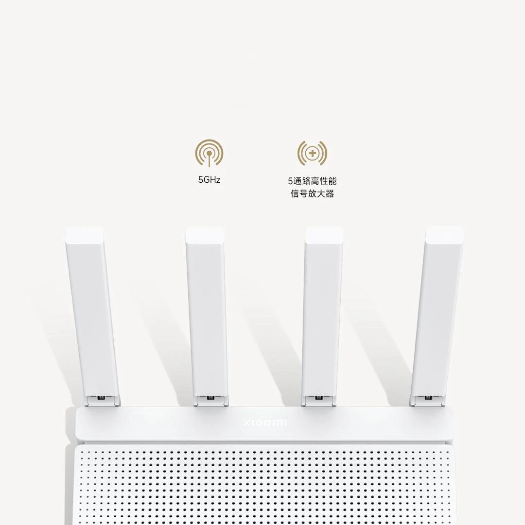 Xiaomi Router AX3000T WiFi 6 Mesh Technology 2.4GHz 5GHz MiWiFi ROM Efficient Wall Penetration Protection WiFi Router Repeater