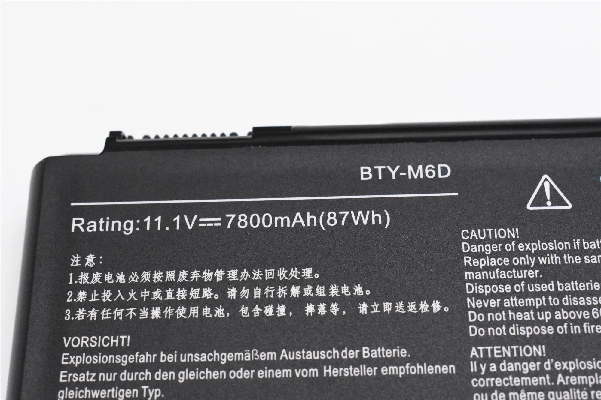 BTY-M6D Laptop Akku für msi gt60 gt70 gx780r gx680 gx780 gt780r gt660r gt663r gx660 gt680r gt783r 9 Zellen