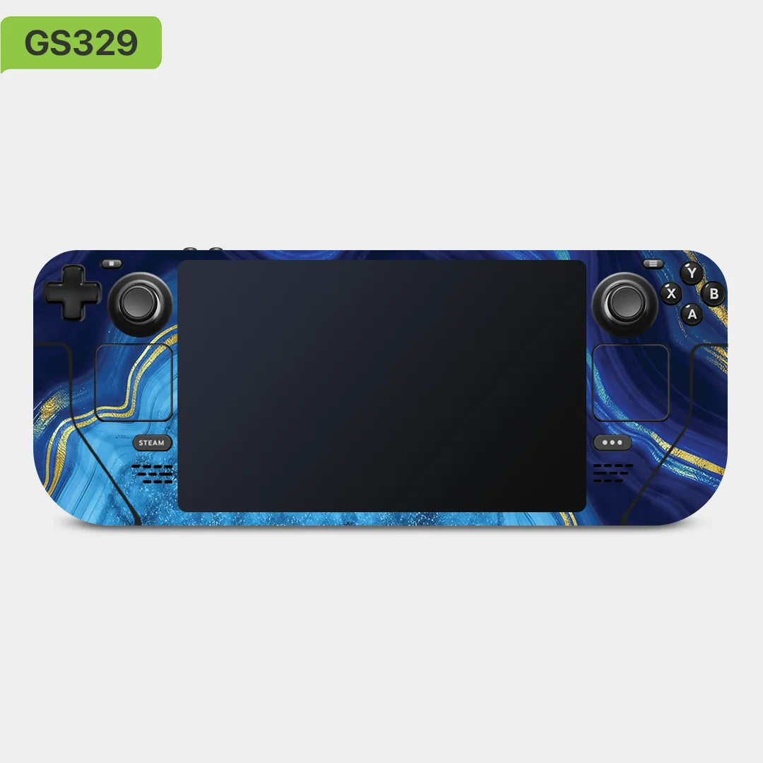 Protective Vinyl Decal For Steam Deck Full Set Wrap Skin Cover for Steam Deck Oled Full Cover Skin Stickers