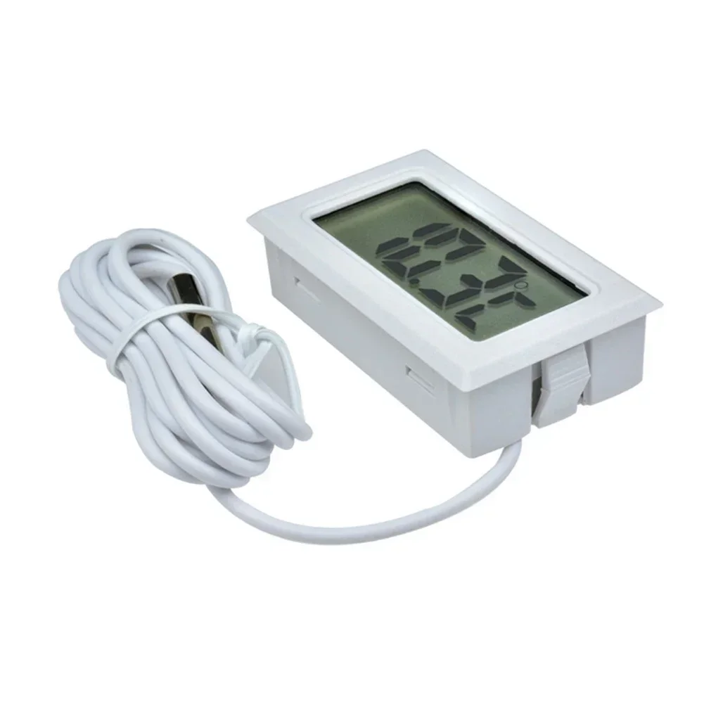 Button Battery LCD Thermometer Digital Thermometer Freezer Moisture-resistant. Temperature Control Accessories
