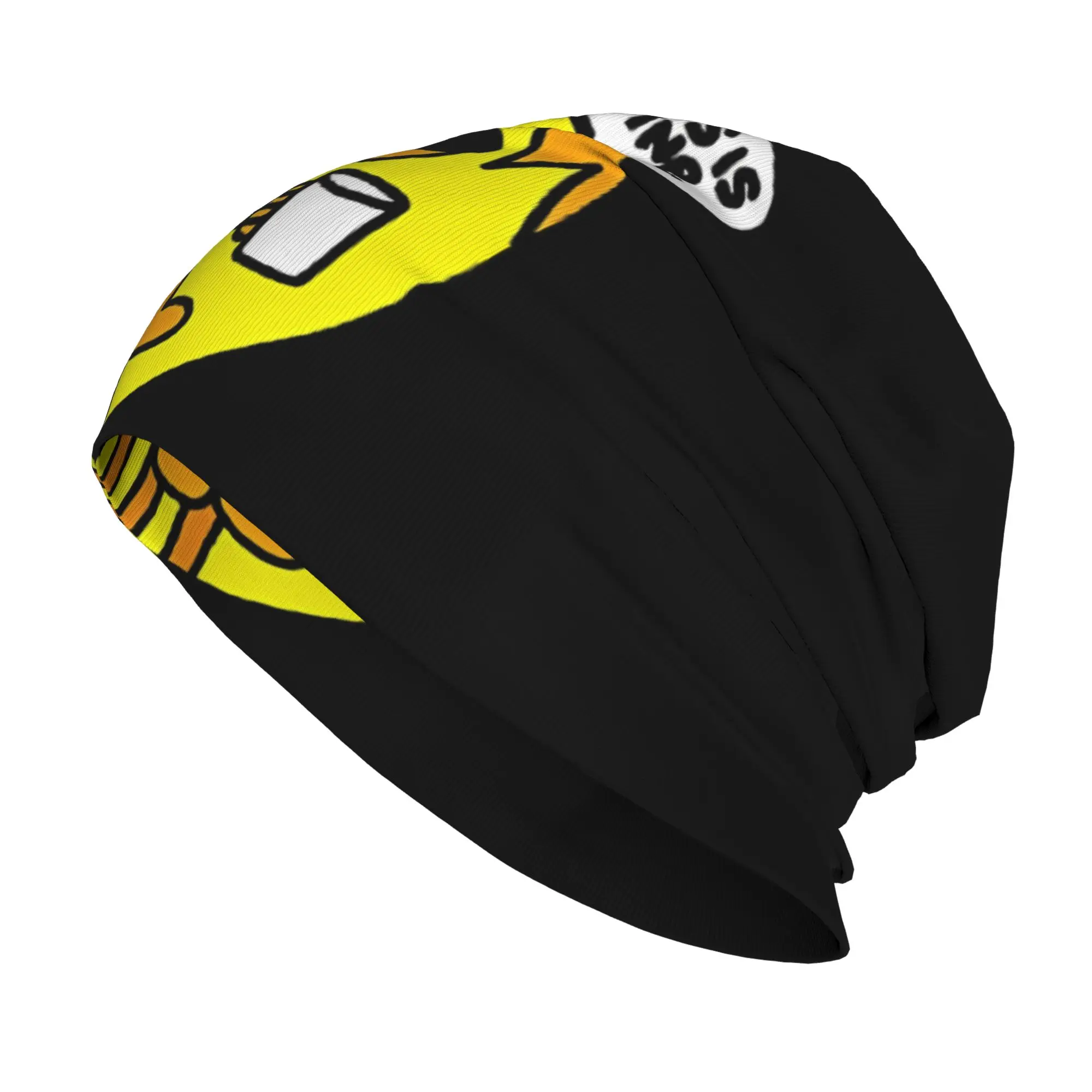 Bonnet Hats This Is Fine Dog Men Women's Thin Hat Meme Warm Cap Design Skullies Beanies Caps